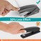 Stapler for Desk, 50 Sheets Effortless Stapler, Ergonomic Office Stapler, Low Force, One Touch Stapling Desk Stapler, Built-in Staple Remover, Portable & Space Save Size, Good for Home & Office